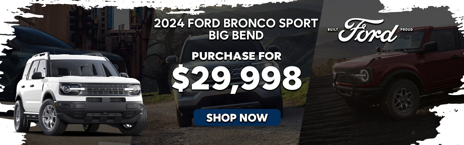 2024 Ford Bronco Sport Big Bend Special Offer